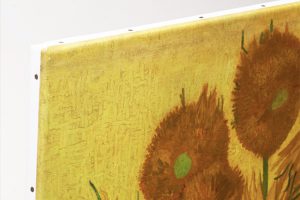 Dutch master Van Gogh Sunflowers on canvas