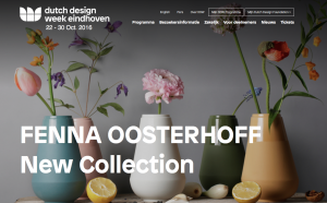 Fenna Oosterhoff Dutch Design Week 2016