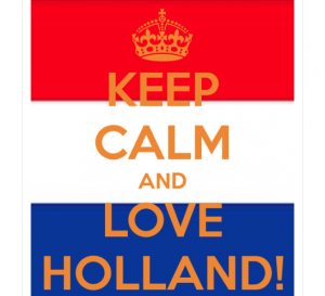Cadeau spel Keep calm and be Dutch