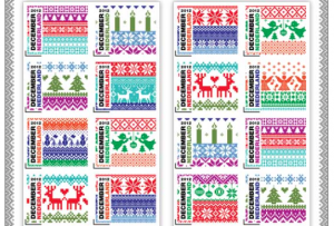 Ontwerp postzegels 2012 Flow magazine