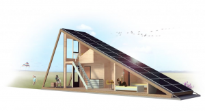 Het ontwerp Zonne-cabine