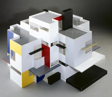 Theo van Doesburg en Cornelis van Eesteren - Maison particuliere - 1923 Nederlandse interieurs en architectuur