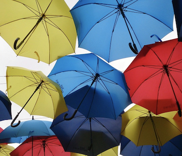 National Umbrella Day wordt Nationale Paraplu dag in Nederland